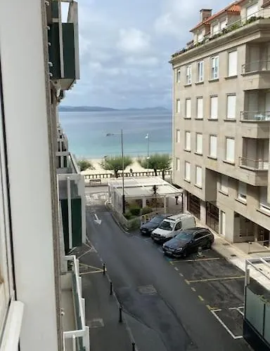 Primera Linea Lateral Playa Silgar Appartement